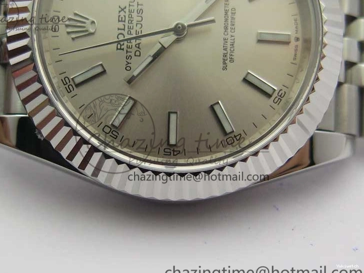 SS 1:1 41mm Edition Maker BP Silver DateJust New Version on Jubilee Best 126334 Dial Bracelet 0901